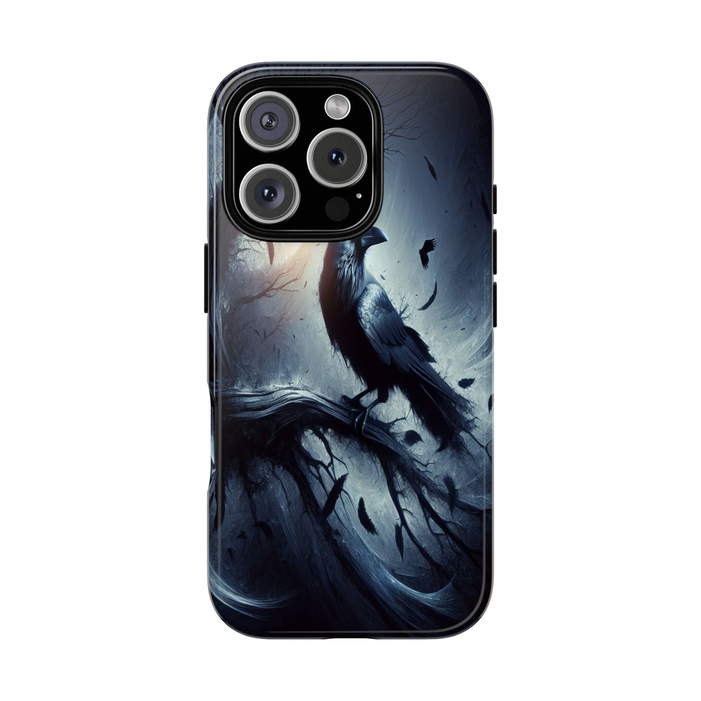 Glimpse of the Night Raven - Phone Case