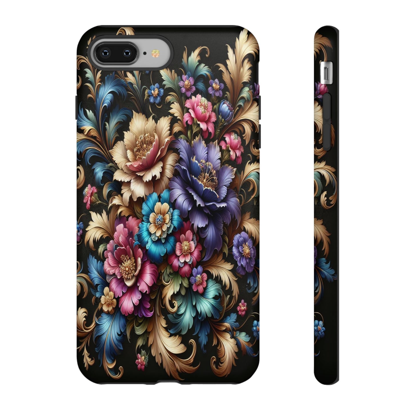 Custom ProtectiveFloral RadianceIphone Case Compatible With Iphone 16 15 14 - Phone Cover