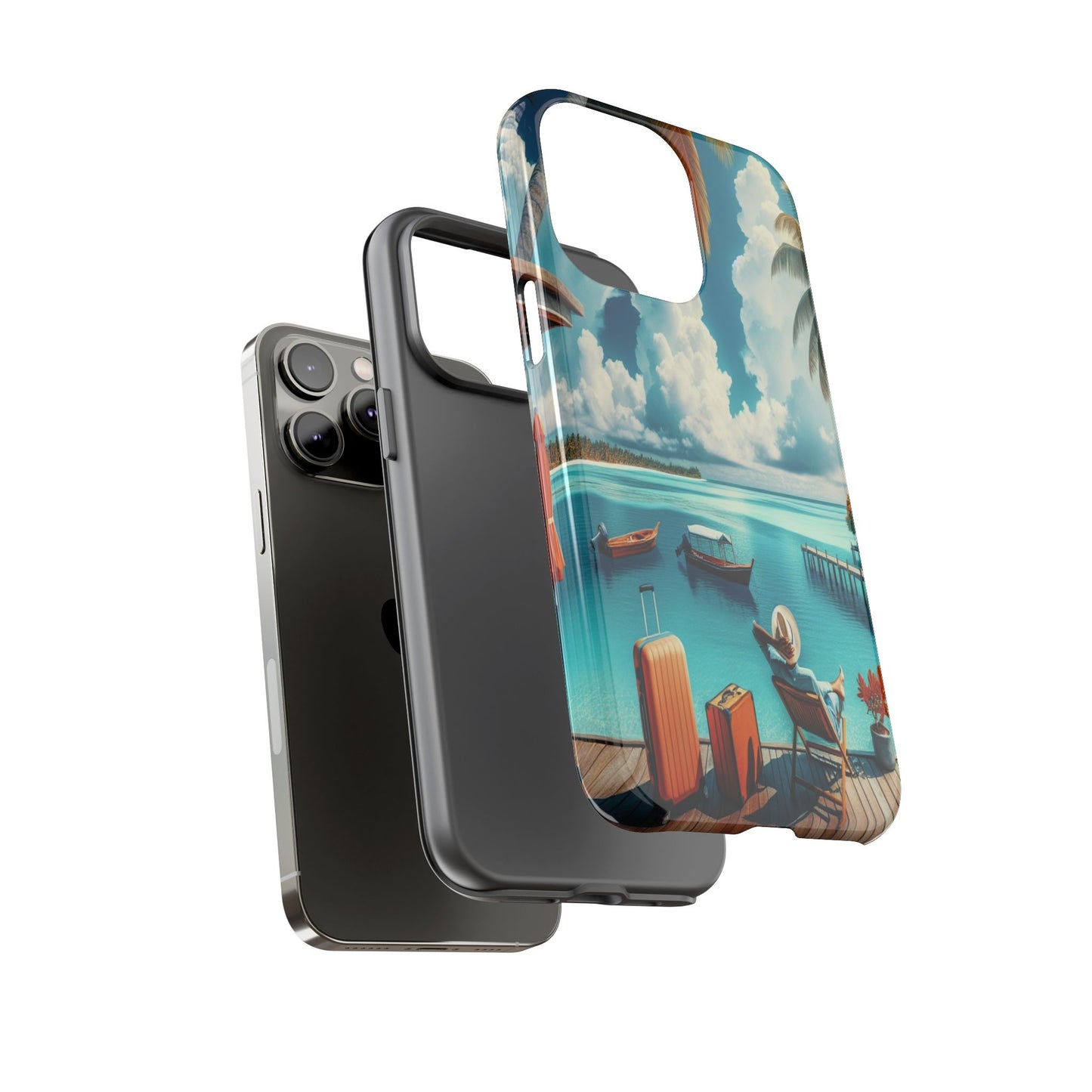 Island Escape Oasis - Phone Case