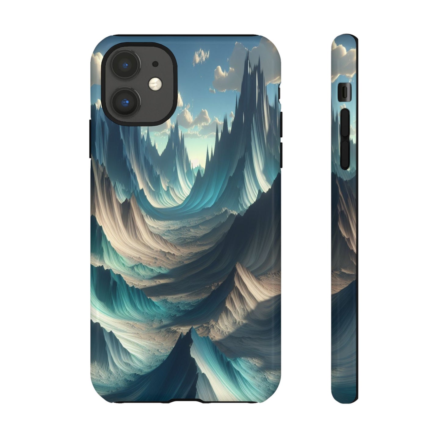 Whispering Peaks of Imagination - Phone Case