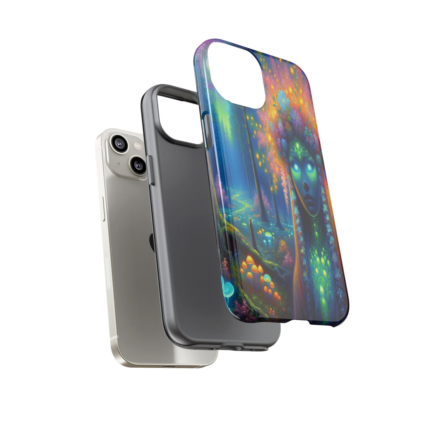 Forest of Mystical Lights - Phone Case