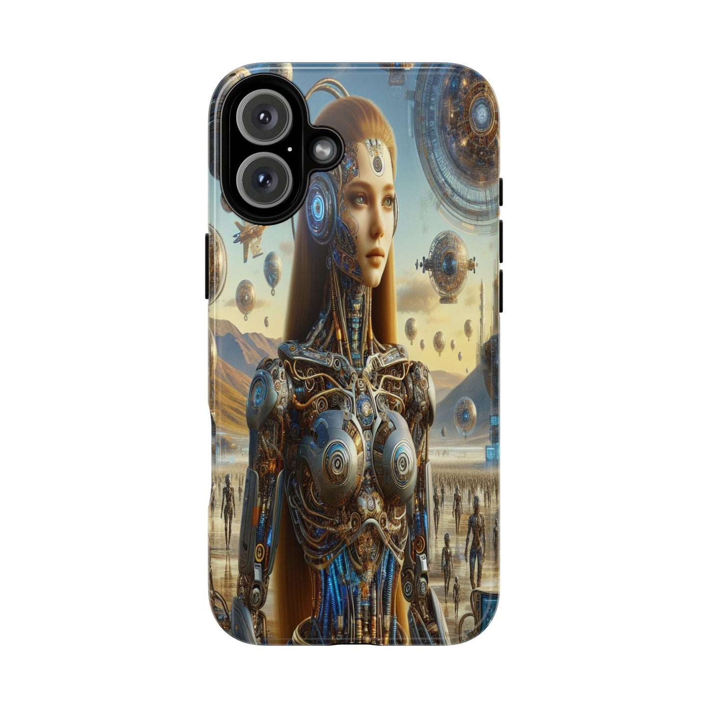Futuristic Realm of Technology - Phone Case