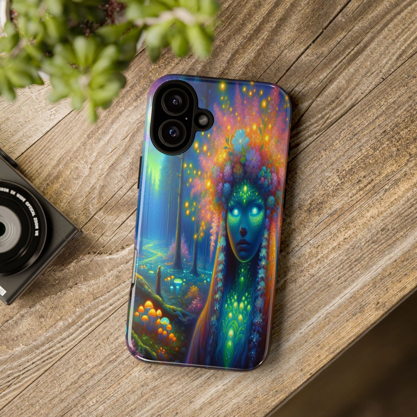 Forest of Mystical Lights - Phone Case