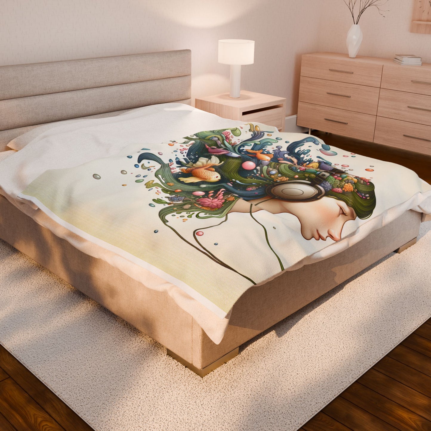 Imaginative Melodies - Plush Blanket