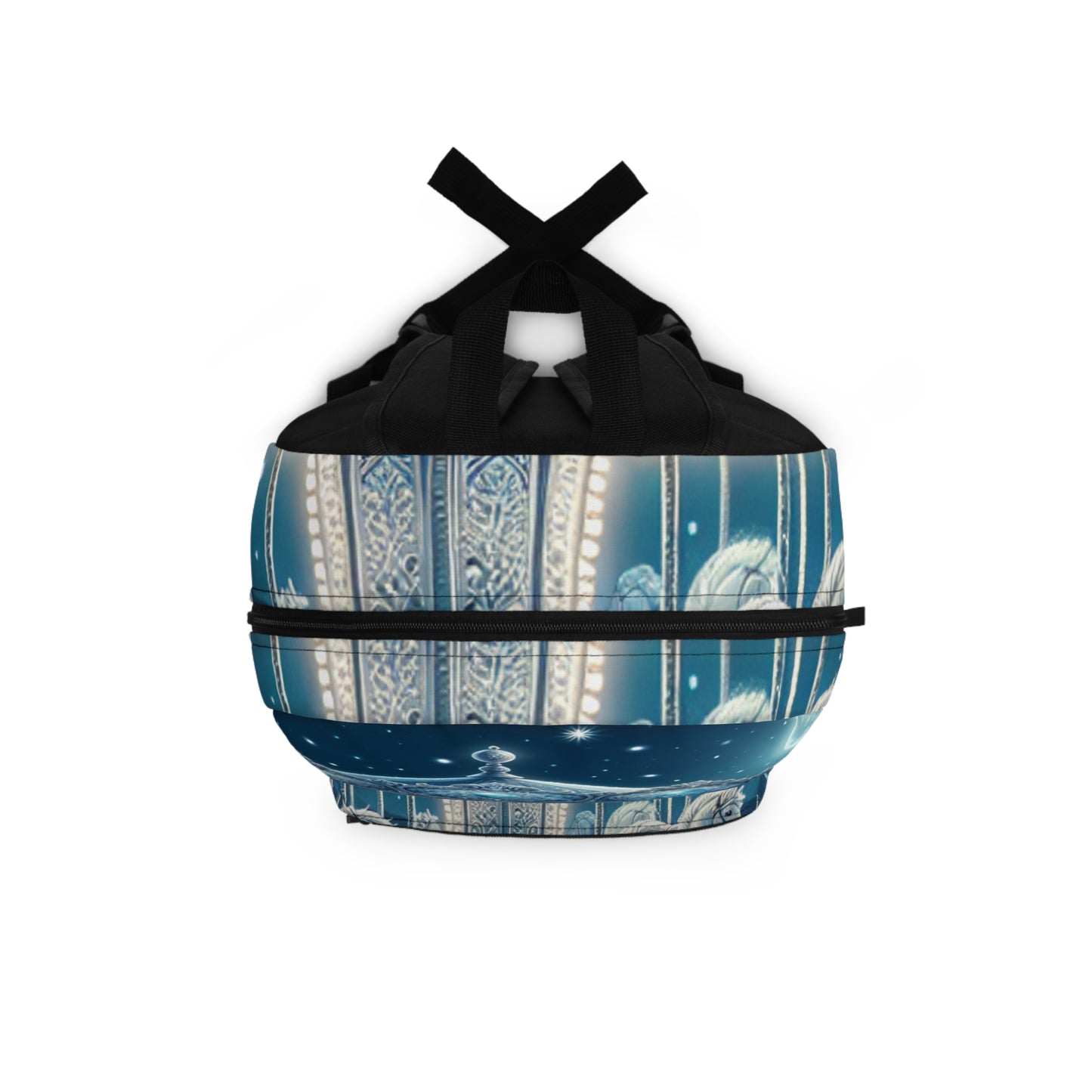 Enchanted Carousel in Winter Wonderland- Backpack