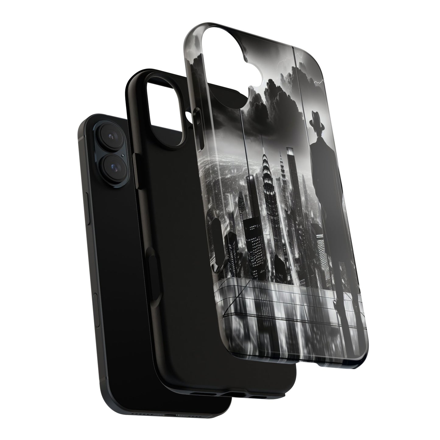 City from the Shadows - Phone Case