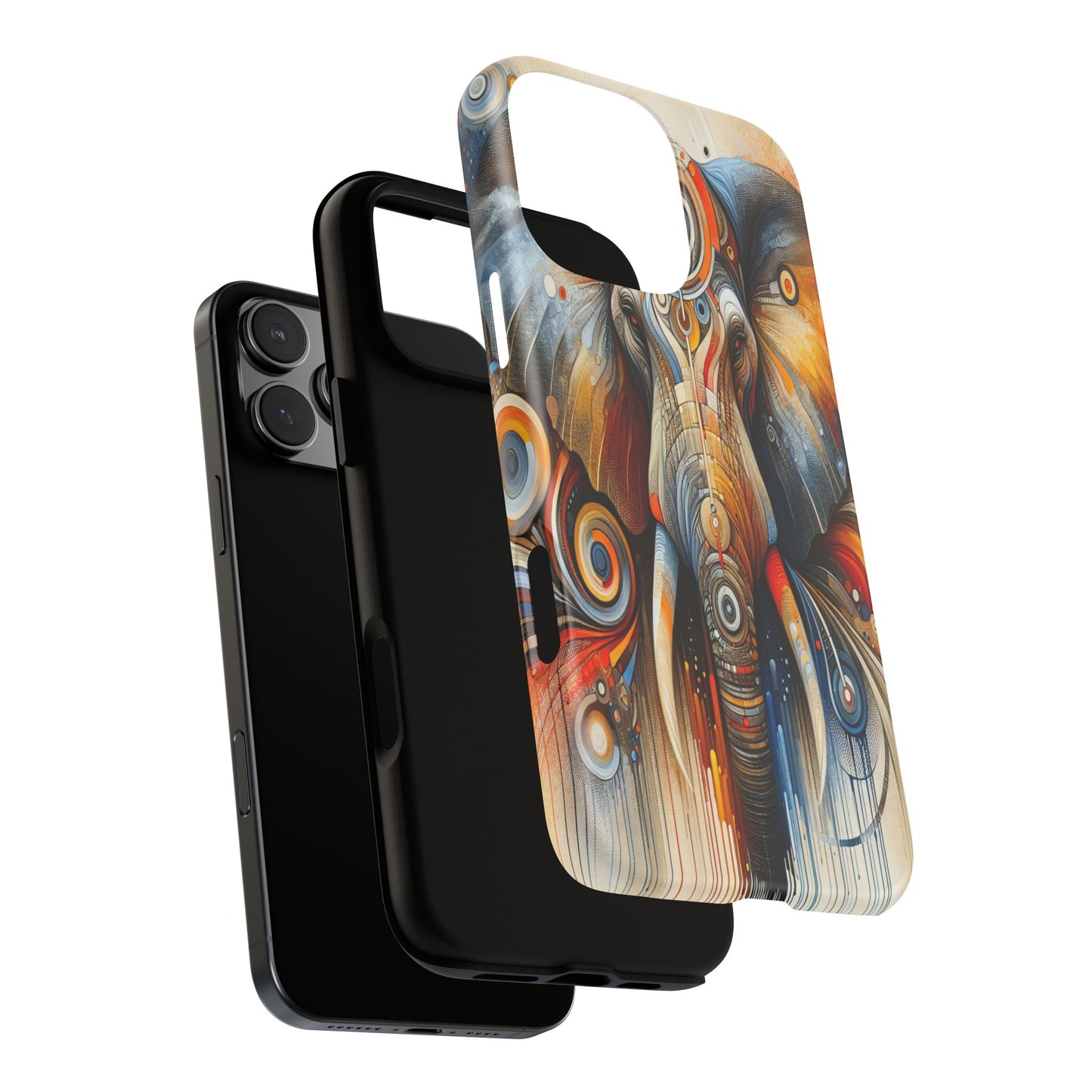 Elephant Kaleidoscope - Phone Case