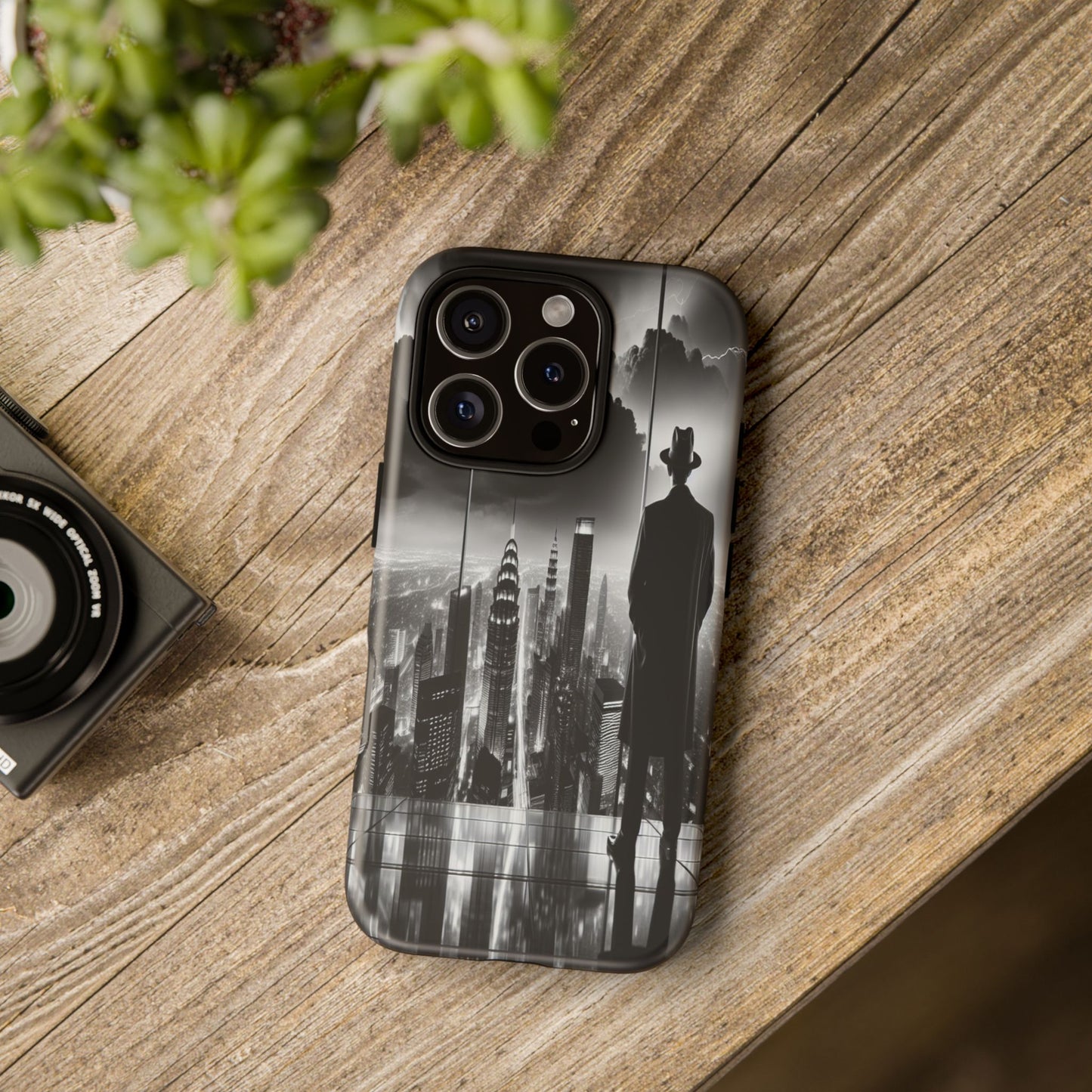 City from the Shadows - Phone Case