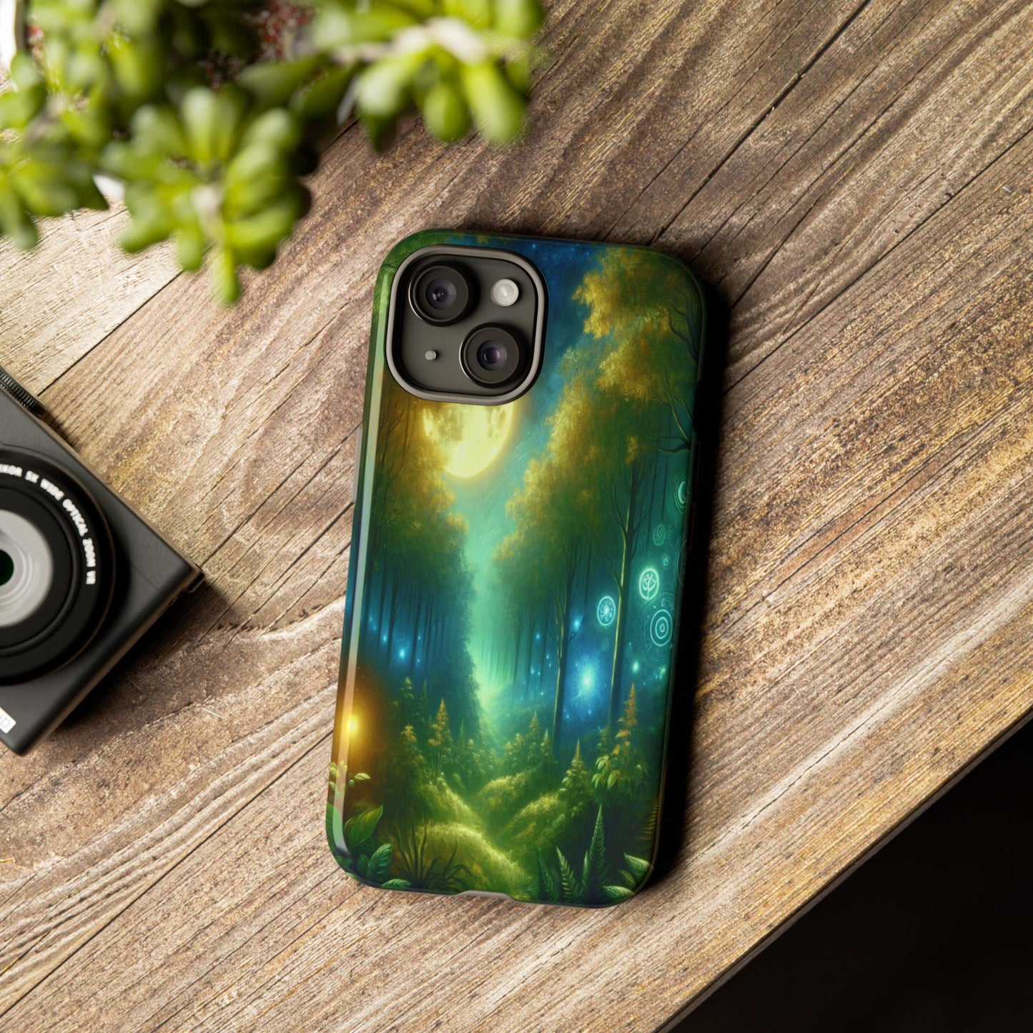 Moonlit Forest Wonders - Phone Case