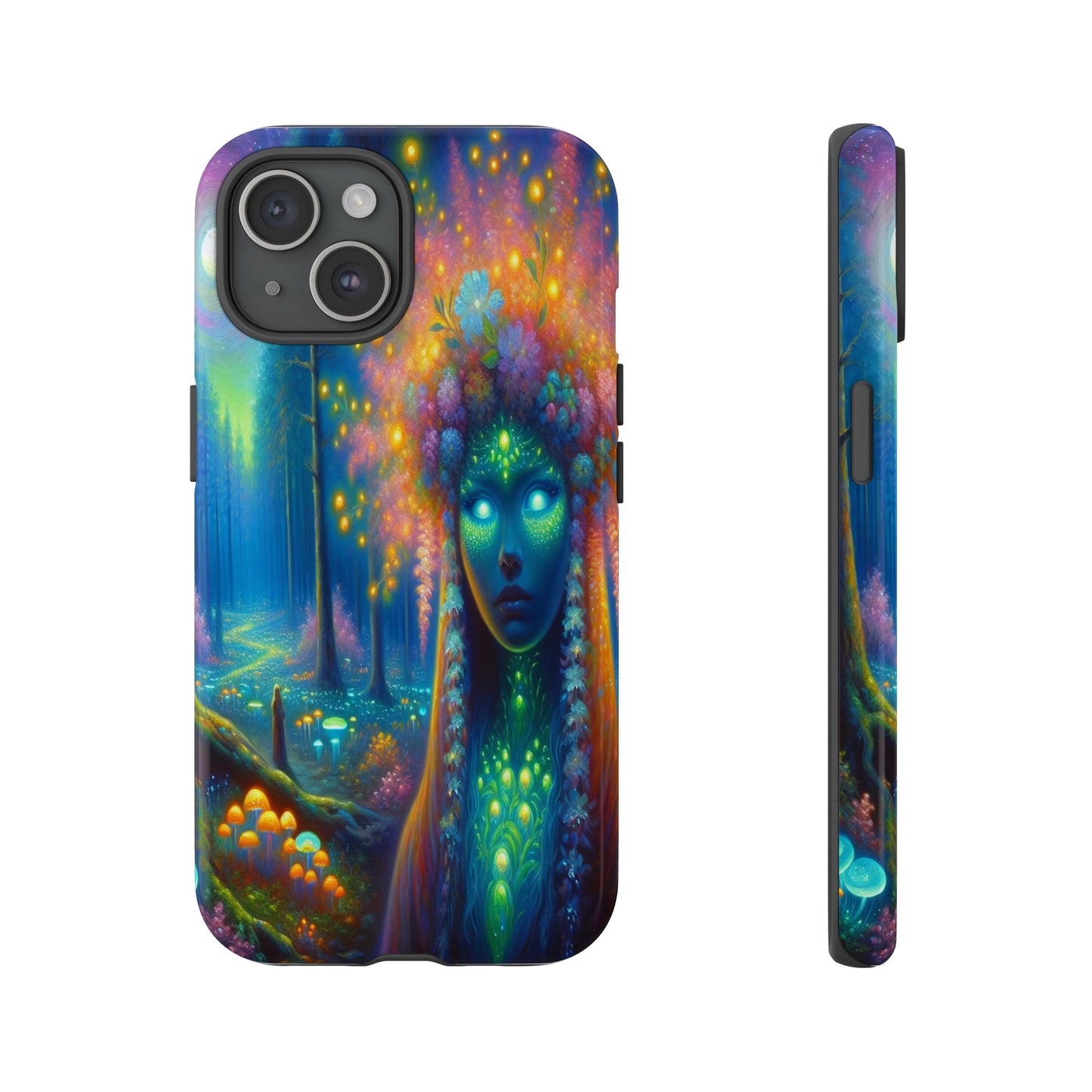 Forest of Mystical Lights - Phone Case