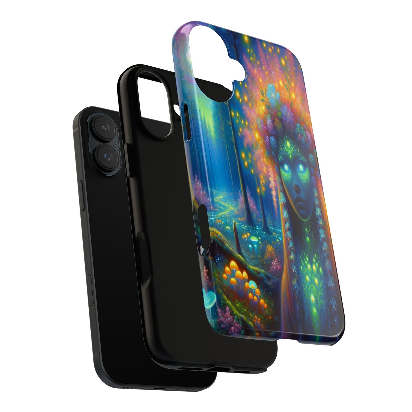 Forest of Mystical Lights - Phone Case