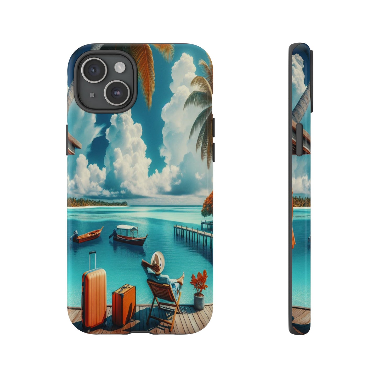 Island Escape Oasis - Phone Case