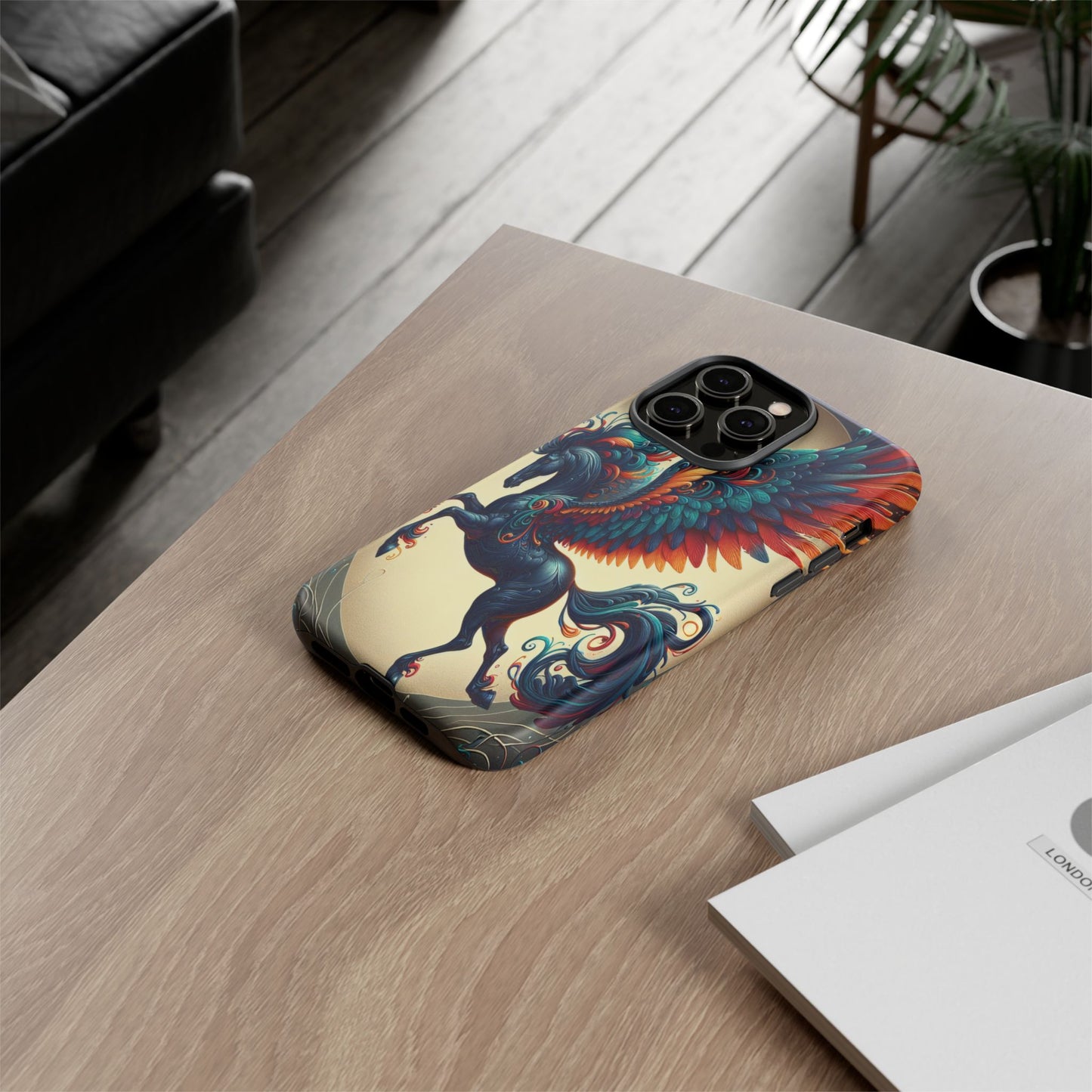 Winged Fantasy in Motion - Phone Case