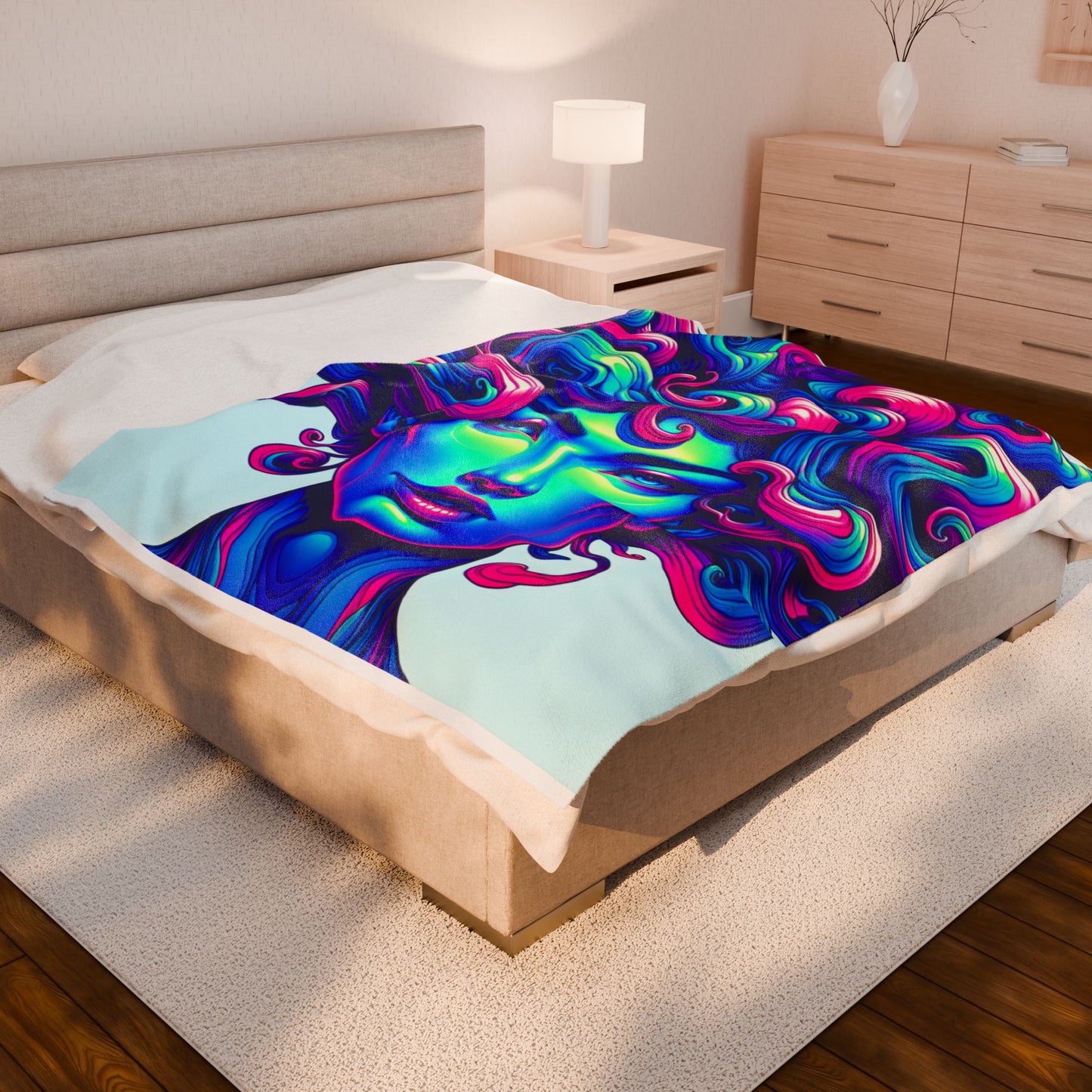 Enigmatic Expression - Plush Blanket