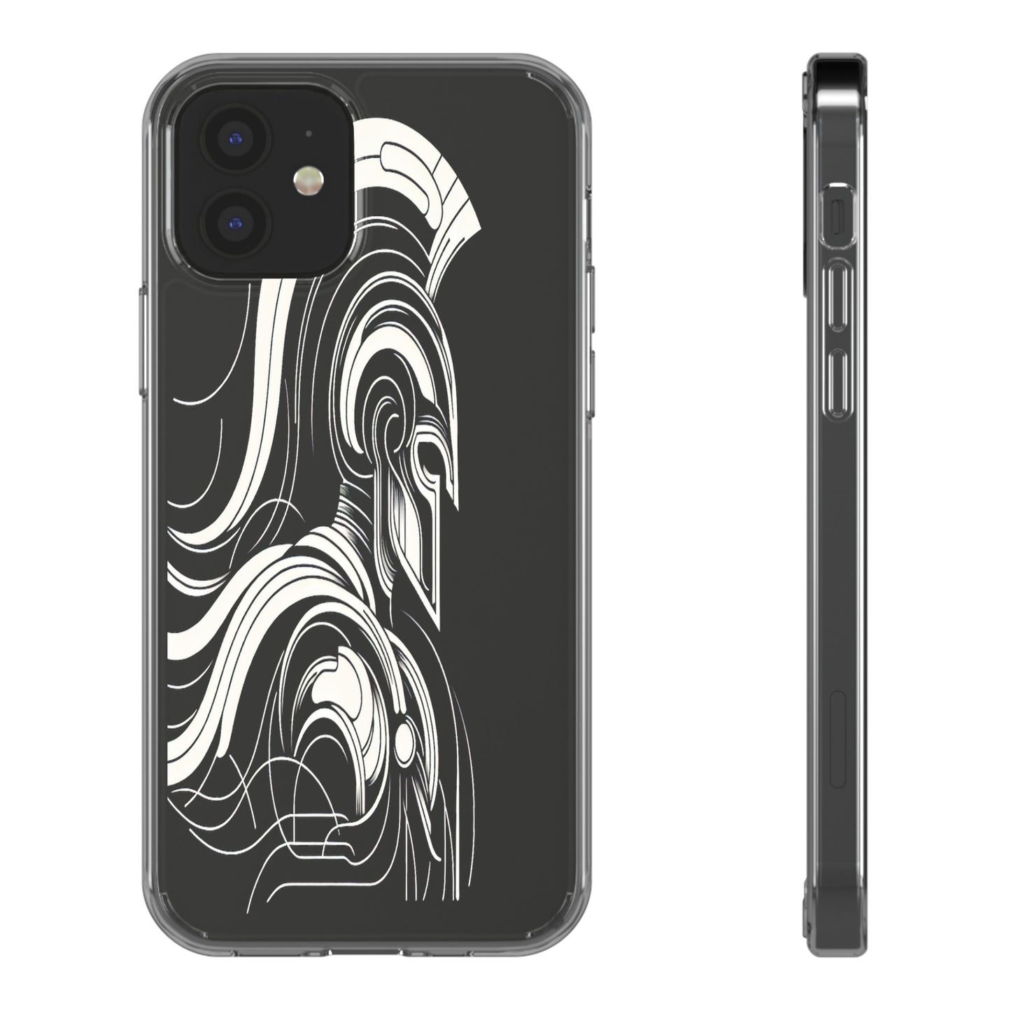 Transparent Timeless Sentinel Iphone Case Compatible With Iphone 16 15 14 - Clear Phone Cover