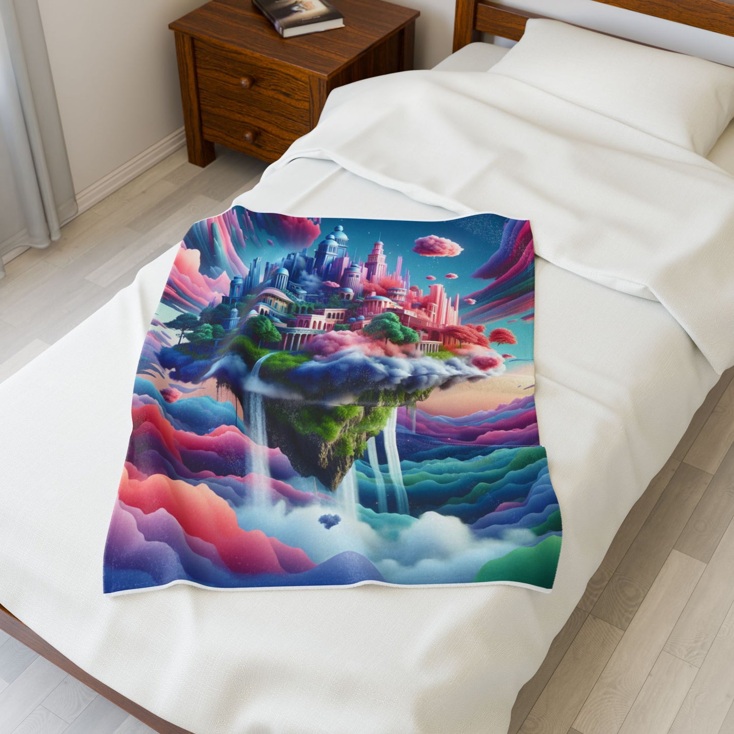 Floating Paradigm - Plush Blanket