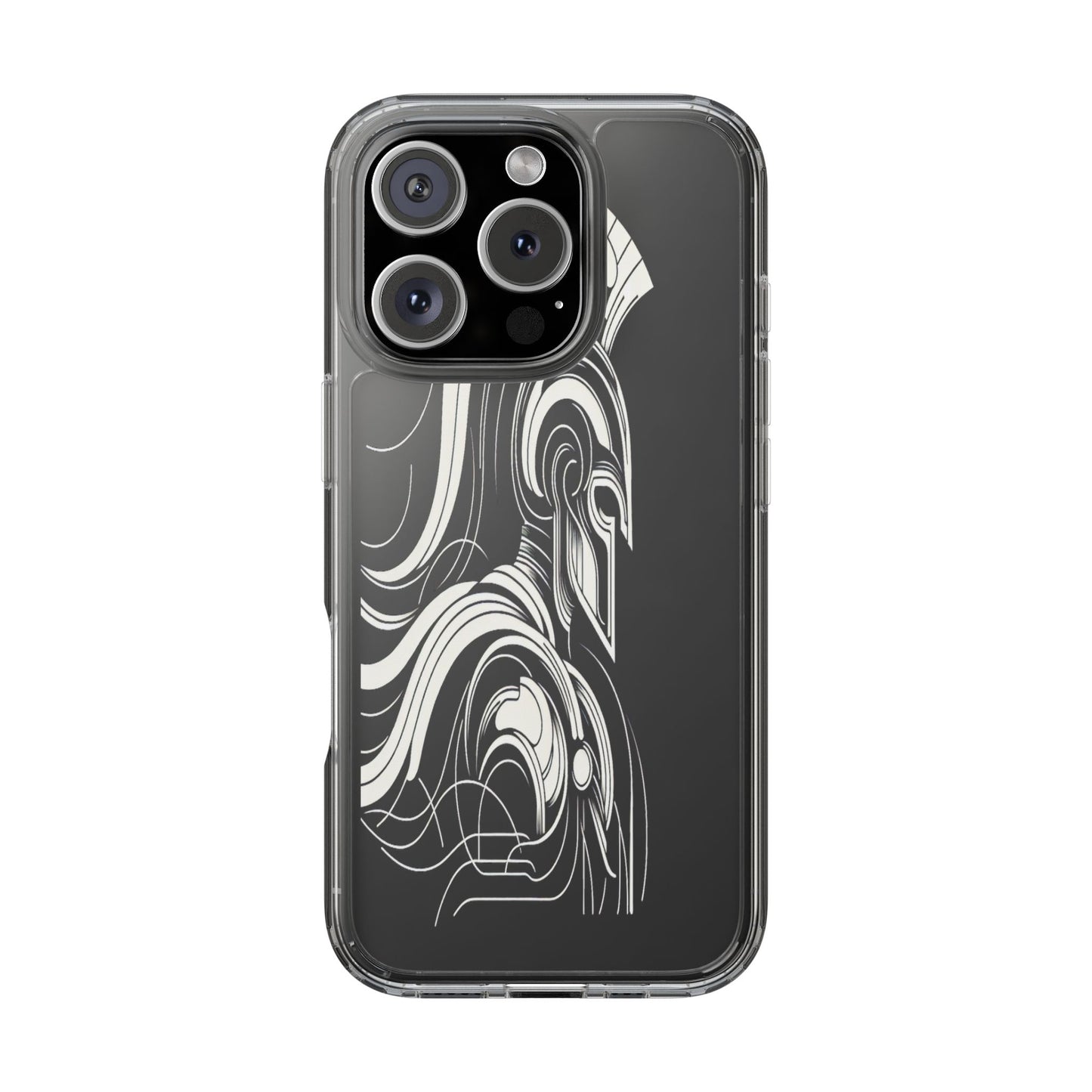 Transparent Timeless Sentinel Iphone Case Compatible With Iphone 16 15 14 - Clear Phone Cover