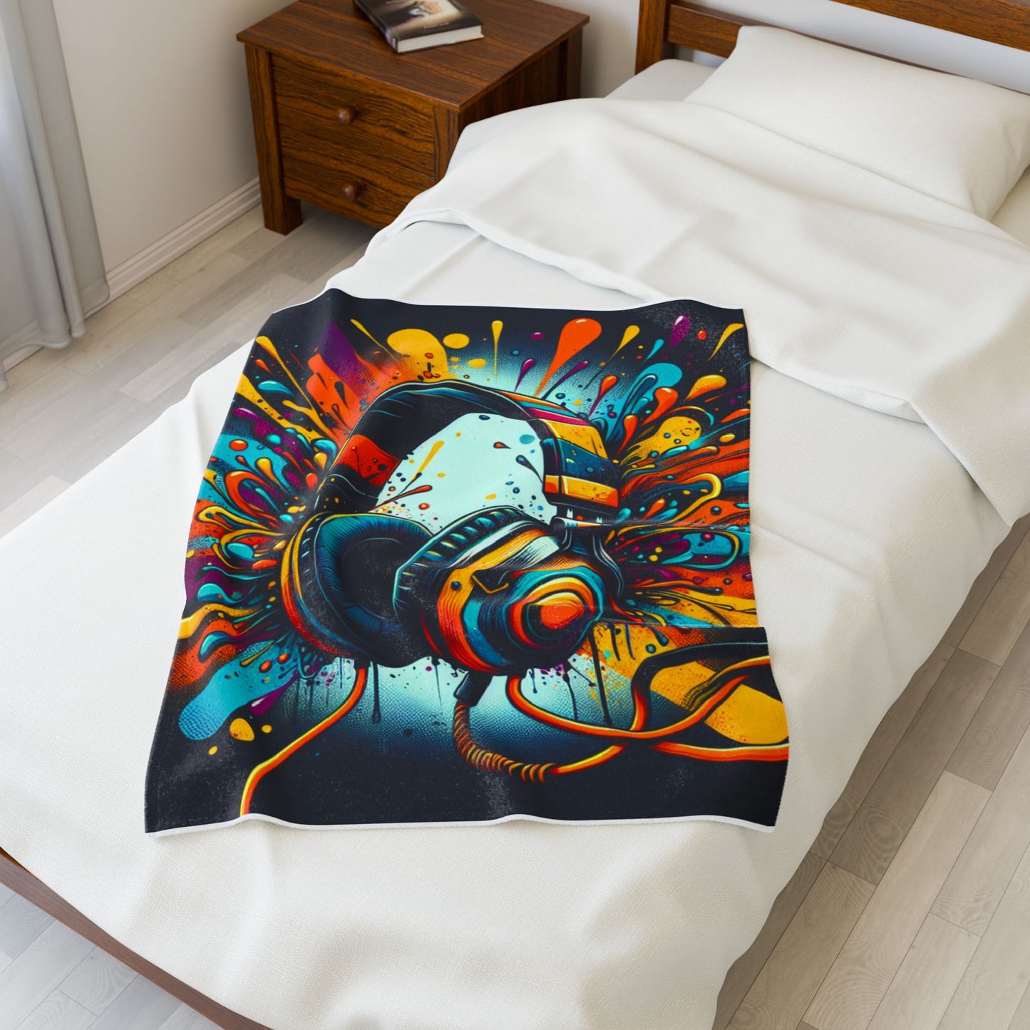 Explosion of Rhythms- Plush Blanket