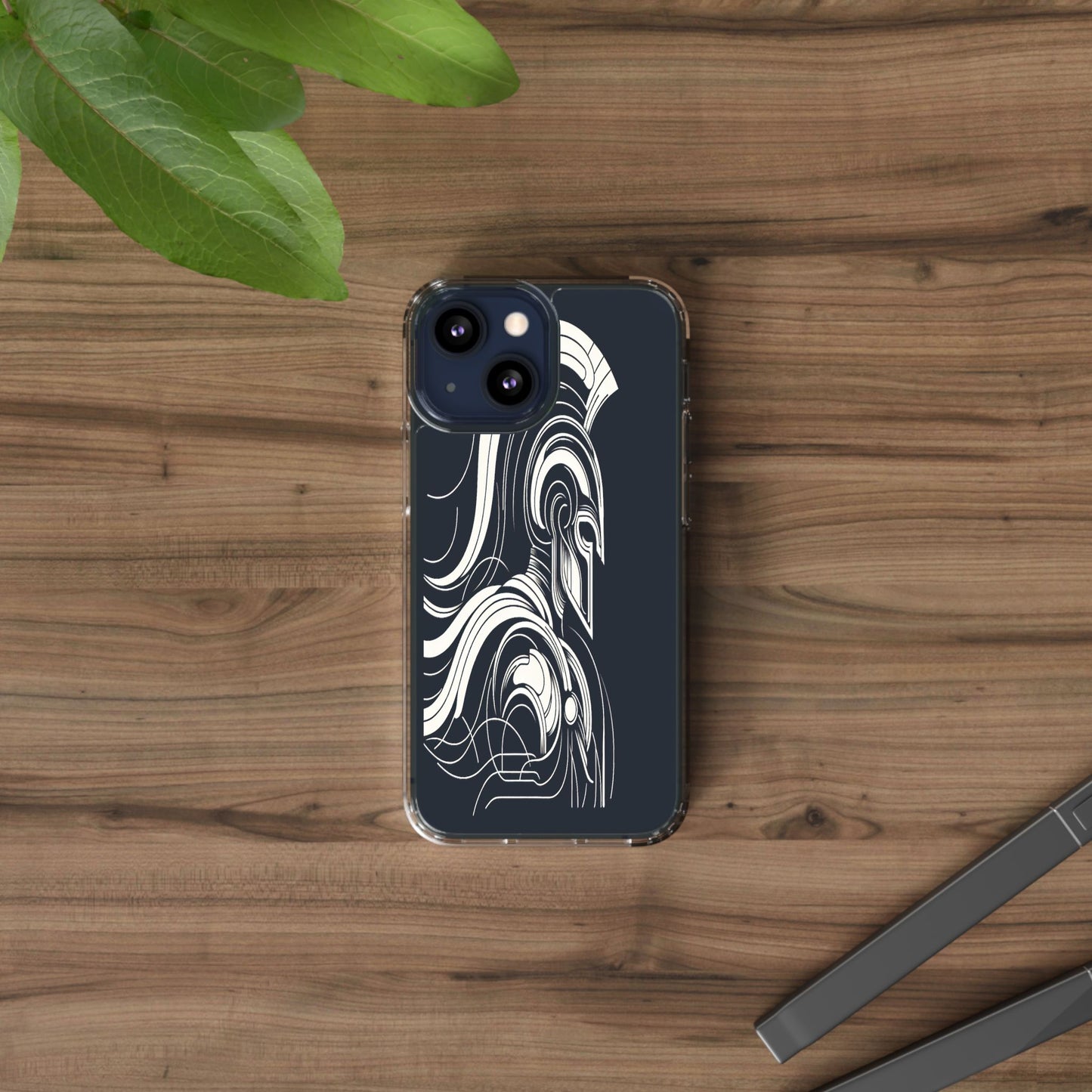 Transparent Timeless Sentinel Iphone Case Compatible With Iphone 16 15 14 - Clear Phone Cover