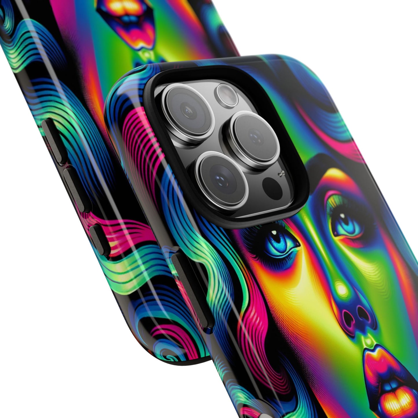 Custom Protective Spectrum Radiance Iphone Case Compatible With Iphone 16 15 14 - Phone Cover