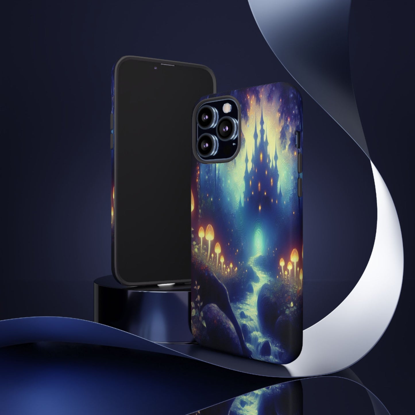 The Luminous Forest Path - Phone Case