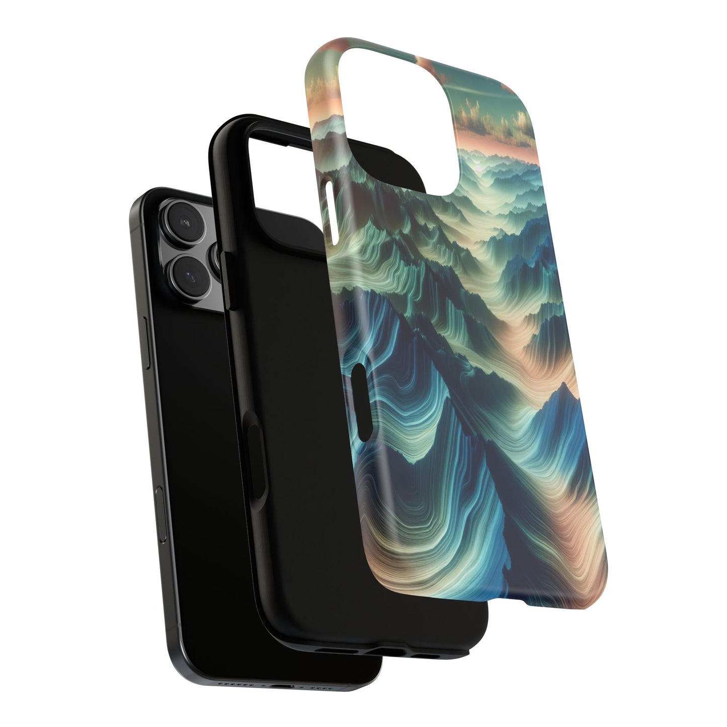 Ethereal Landscapes of Tranquility - Phone Case