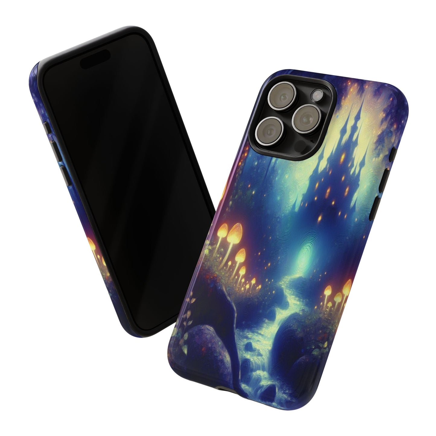 The Luminous Forest Path - Phone Case