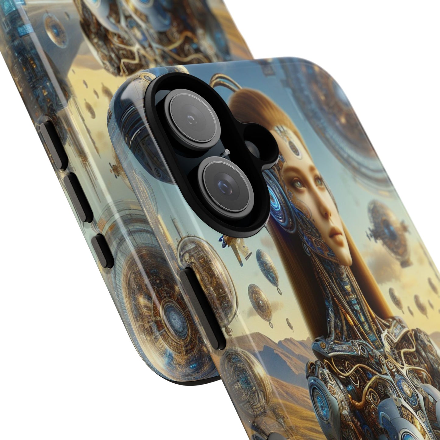 Futuristic Realm of Technology - Phone Case