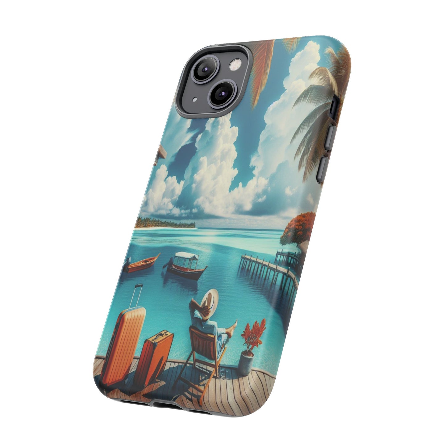 Island Escape Oasis - Phone Case
