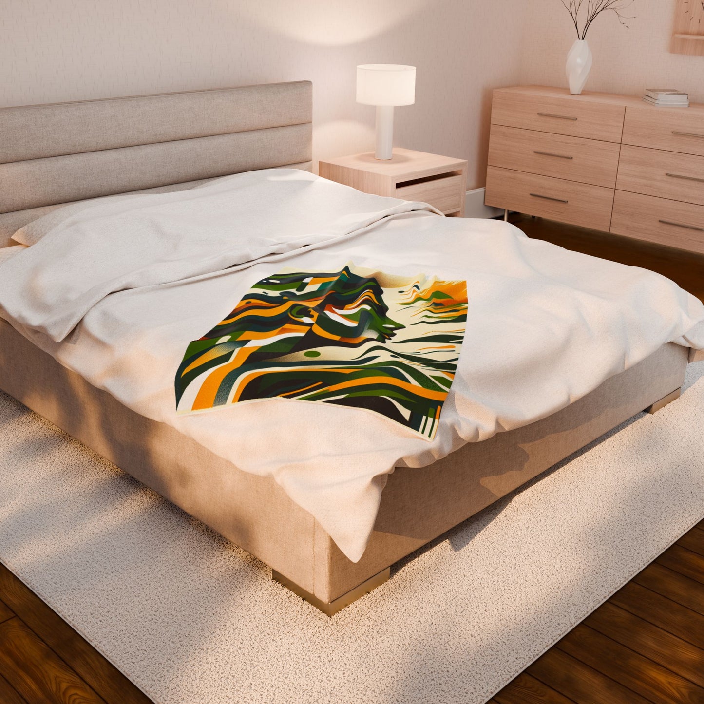 Expression of Nature's Soul - Plush Blanket