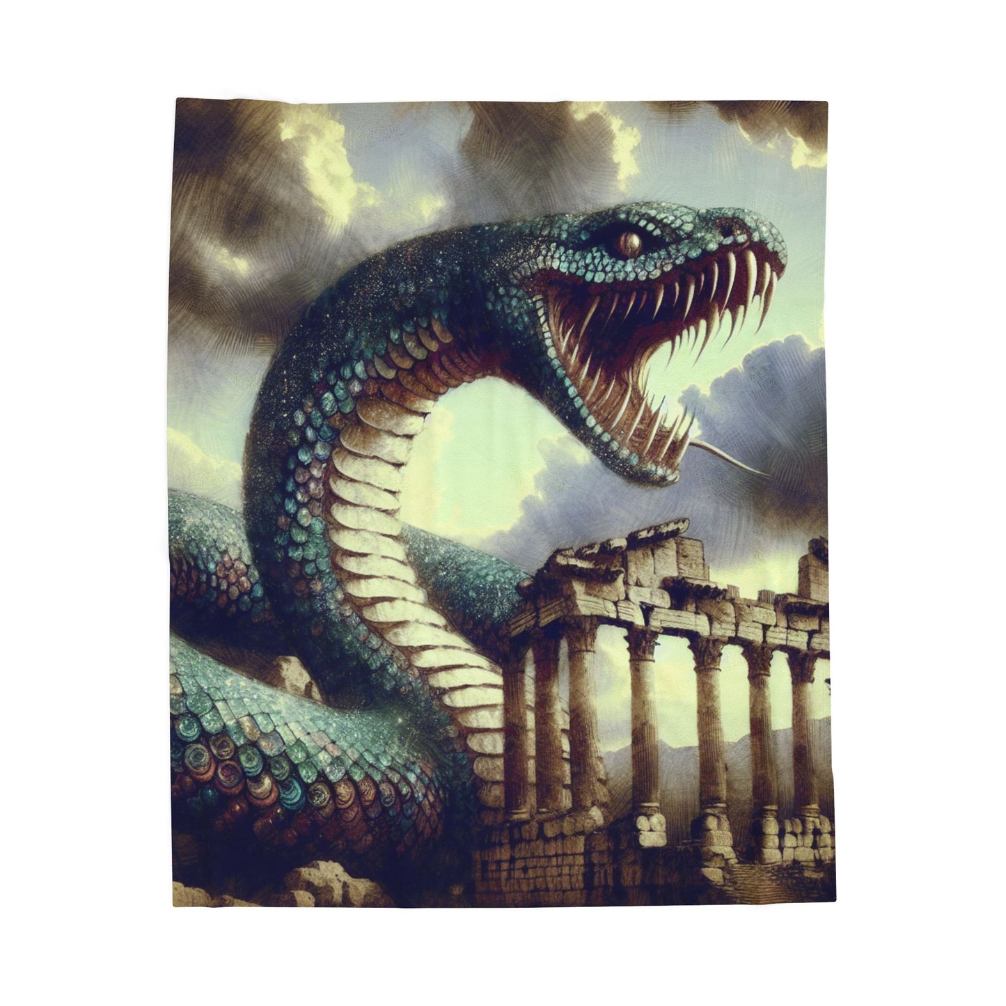 Serpent's Dominion - Plush Blanket