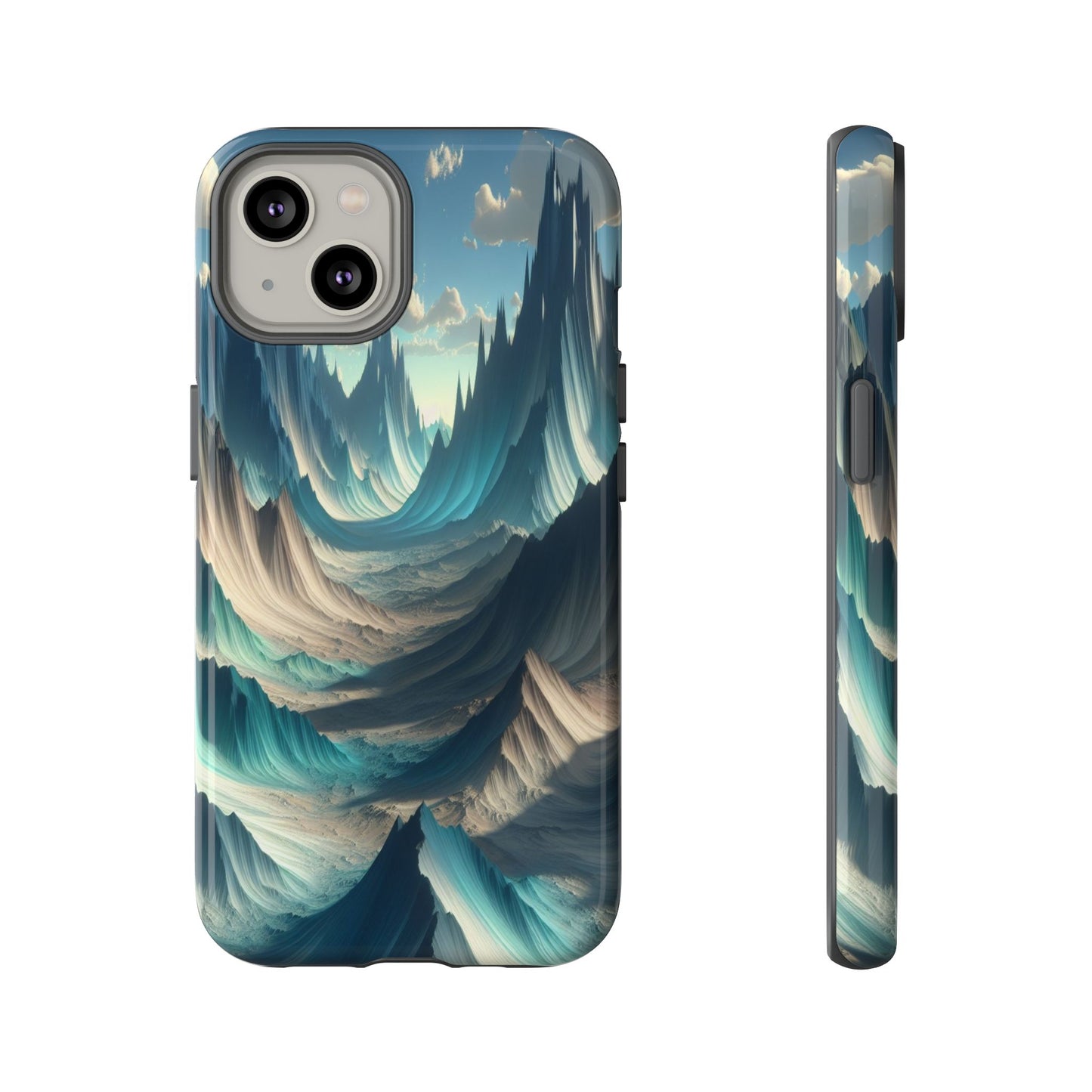 Whispering Peaks of Imagination - Phone Case