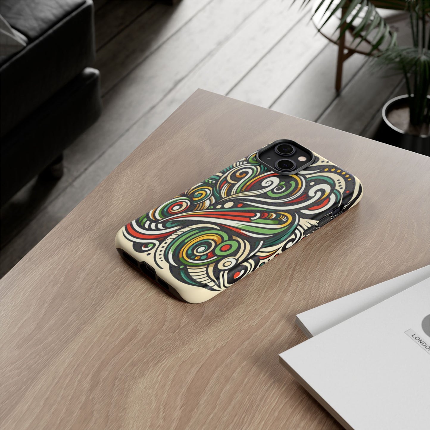 Swirling Whispers - Phone Case