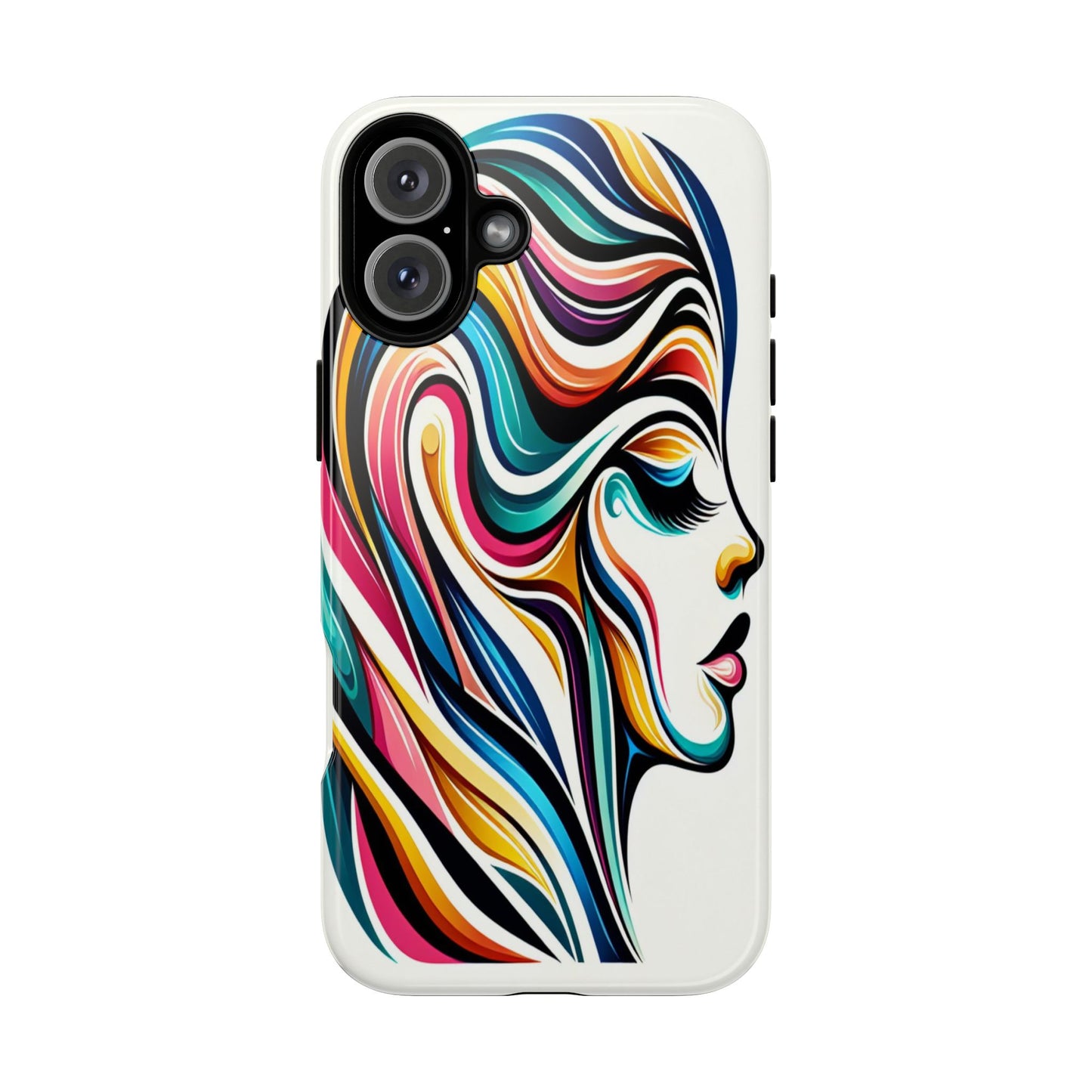 Custom ProtectiveRadiant WhirlsIphone Case Compatible With Iphone 16 15 14 - Phone Cover