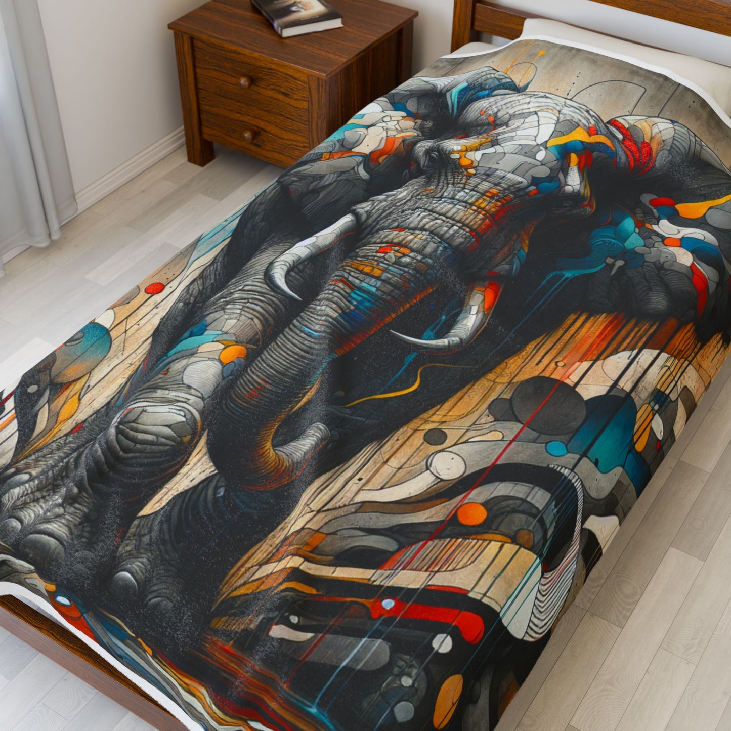 Concrete Jungle Rhapsody- Plush Blanket