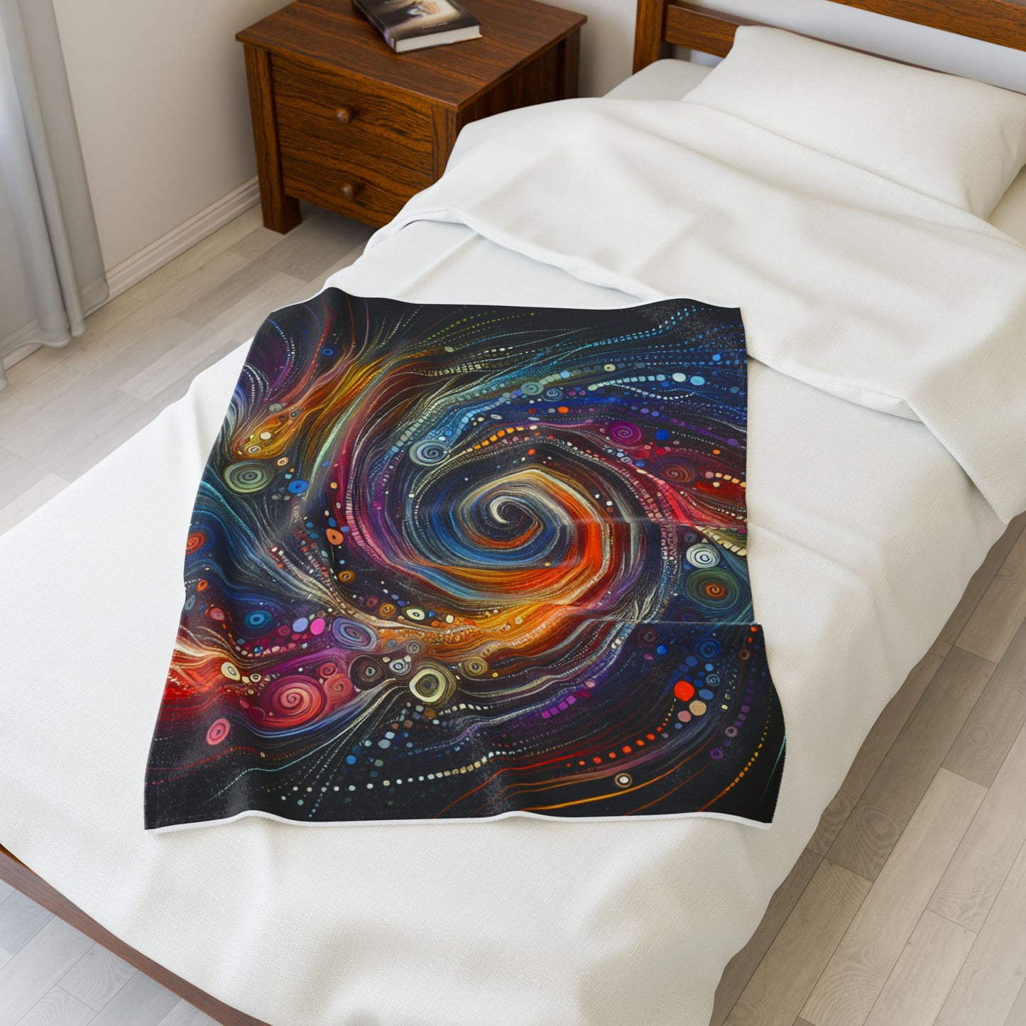 Swirl of Imagination - Plush Blanket
