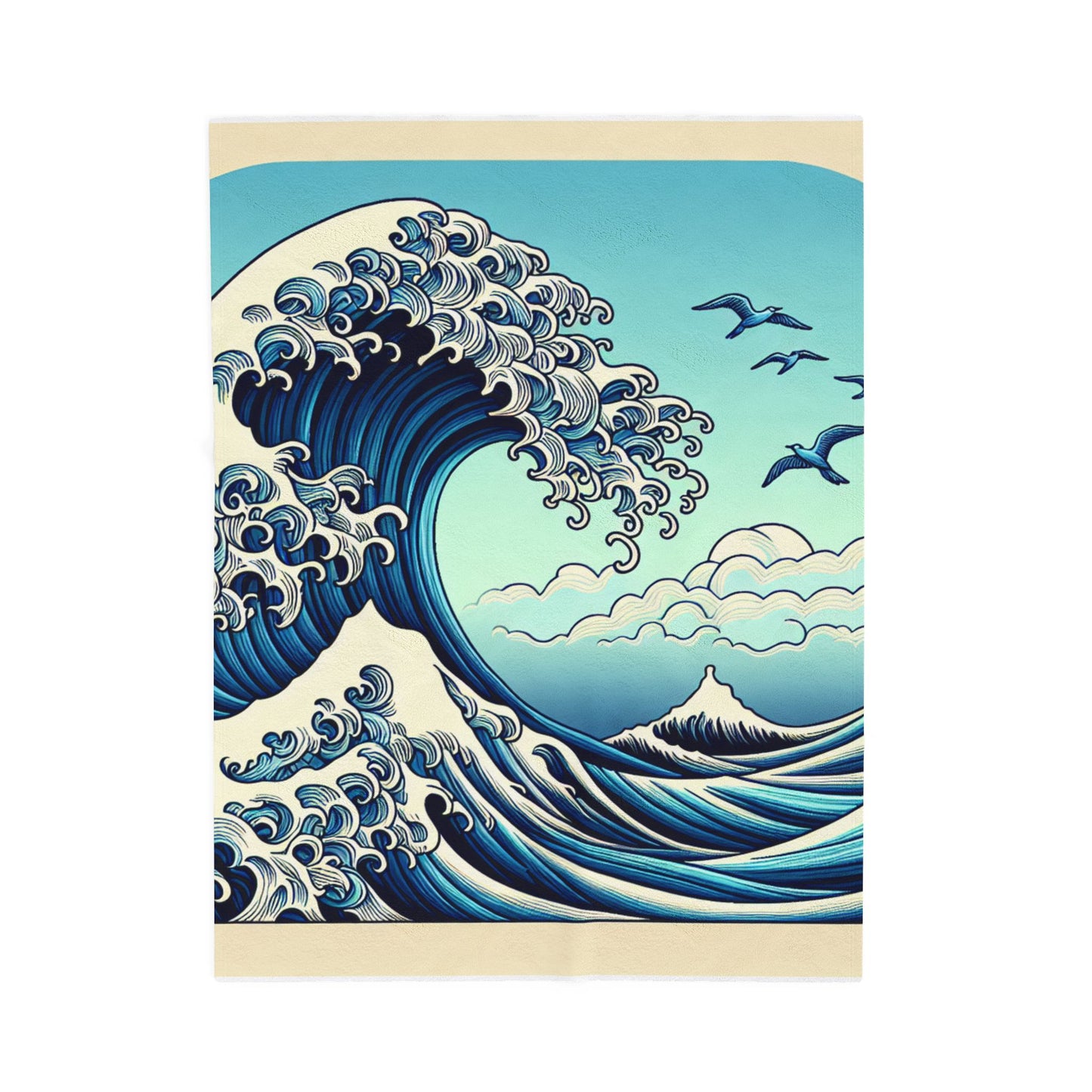 Ocean Rhythms - Plush Blanket