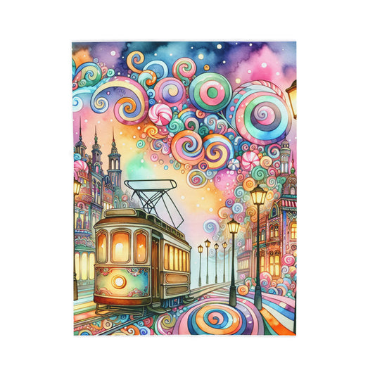 Whirl of Dreams - Plush Blanket