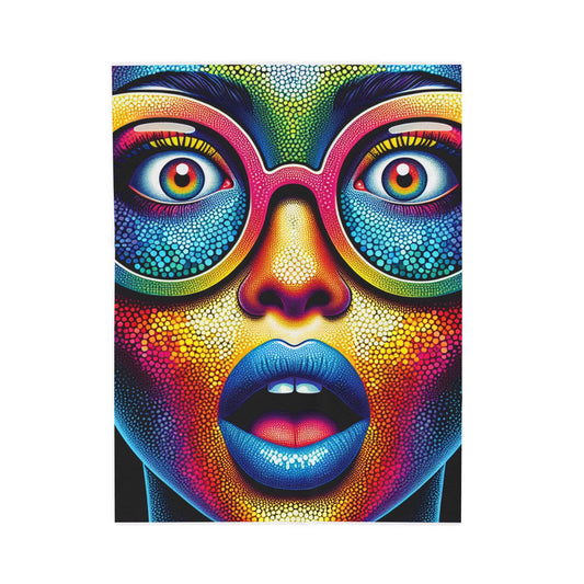 Chromatic Wonder - Plush Blanket