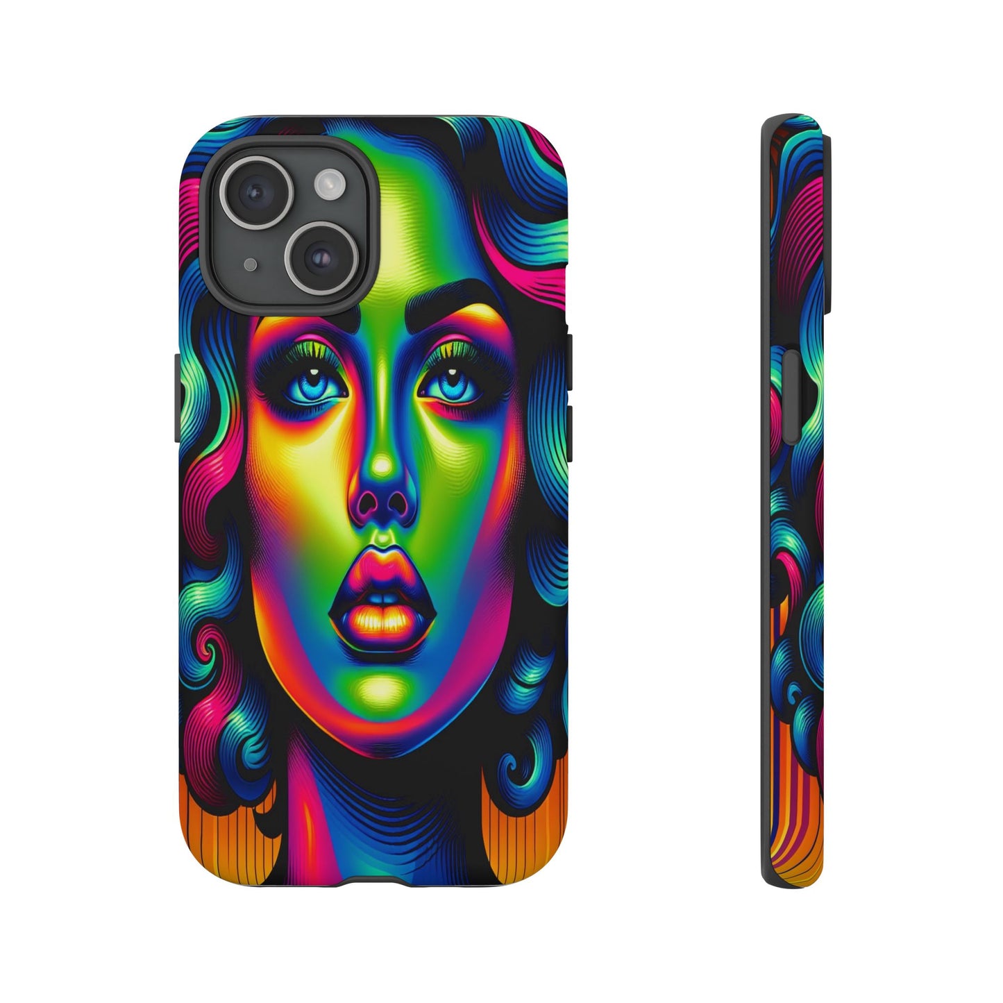 Custom Protective Spectrum Radiance Iphone Case Compatible With Iphone 16 15 14 - Phone Cover