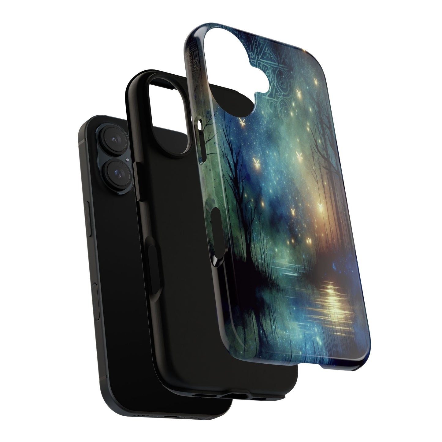 Starlit Fantasy Forest - Phone Case