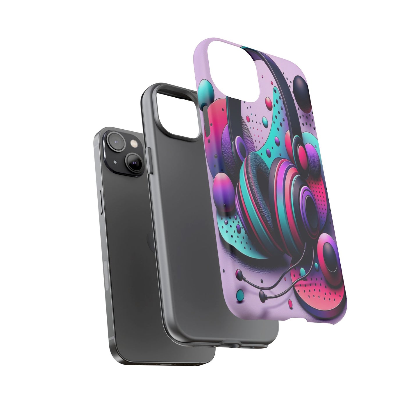 Rhythmic Echoes - Phone Case