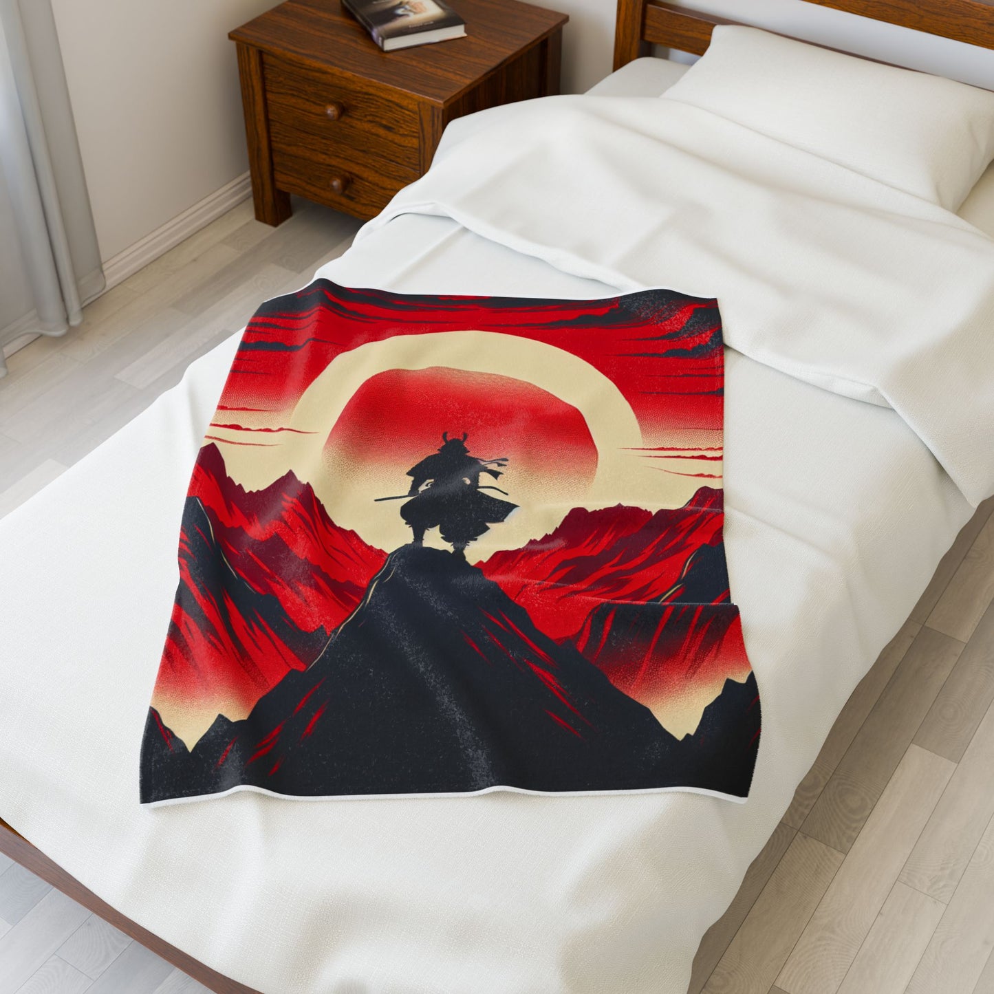 Warrior at Dawn - Plush Blanket