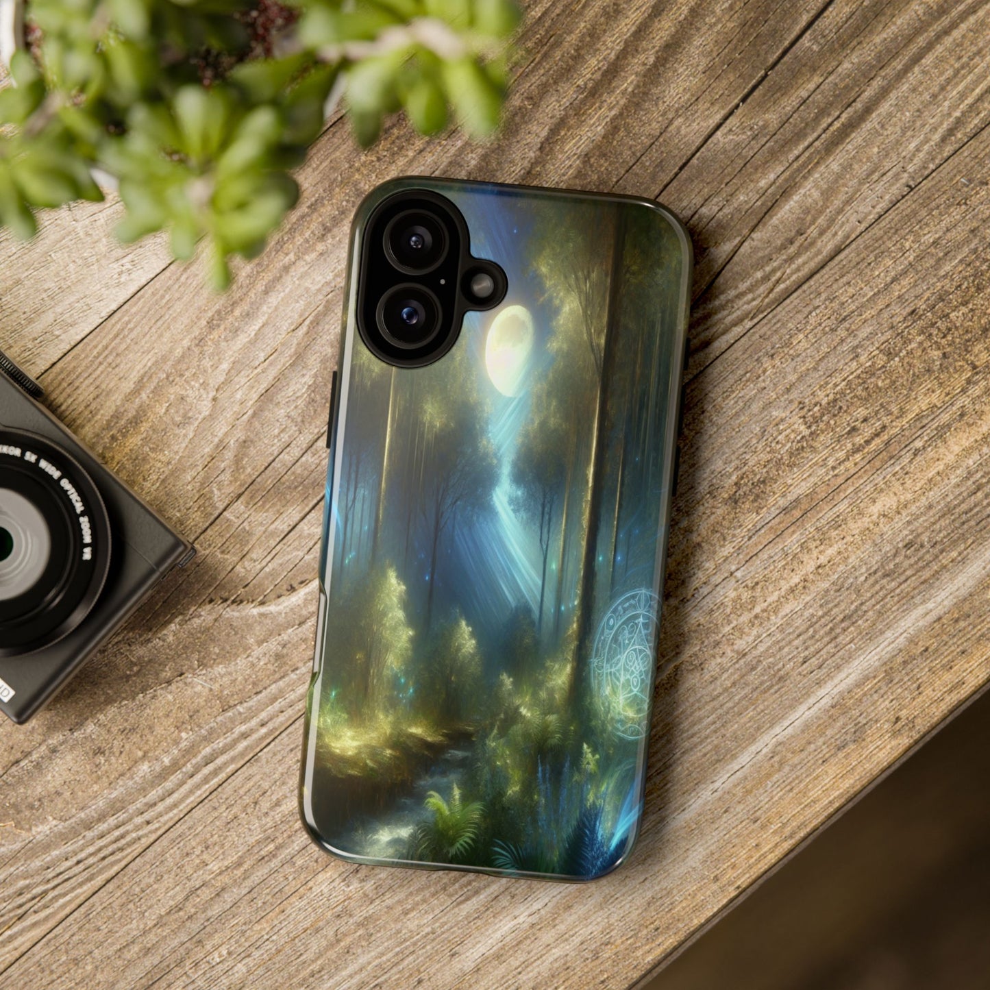 Mystical Forest Light - Phone Case