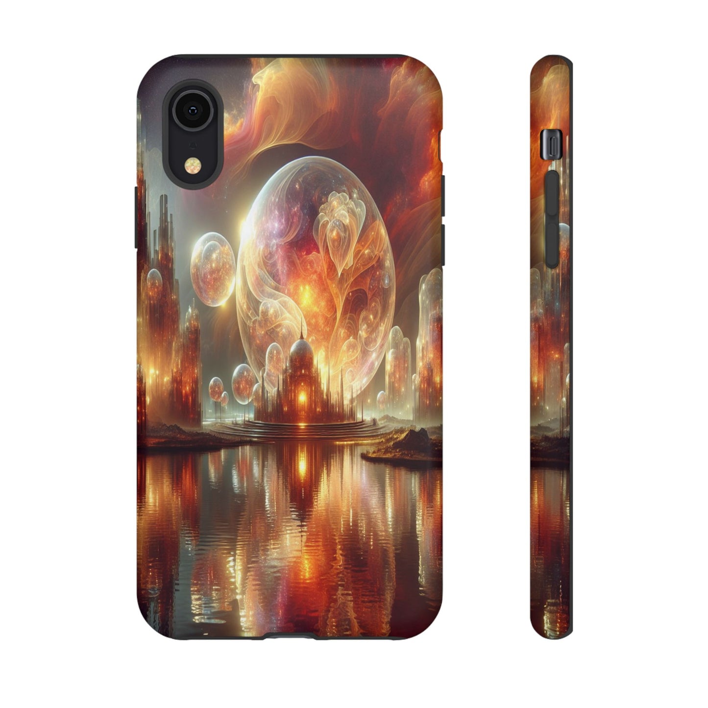 Protective Celestial Dreamscape Iphone Case Compatible With Iphone 16 15 14 - Phone Cover