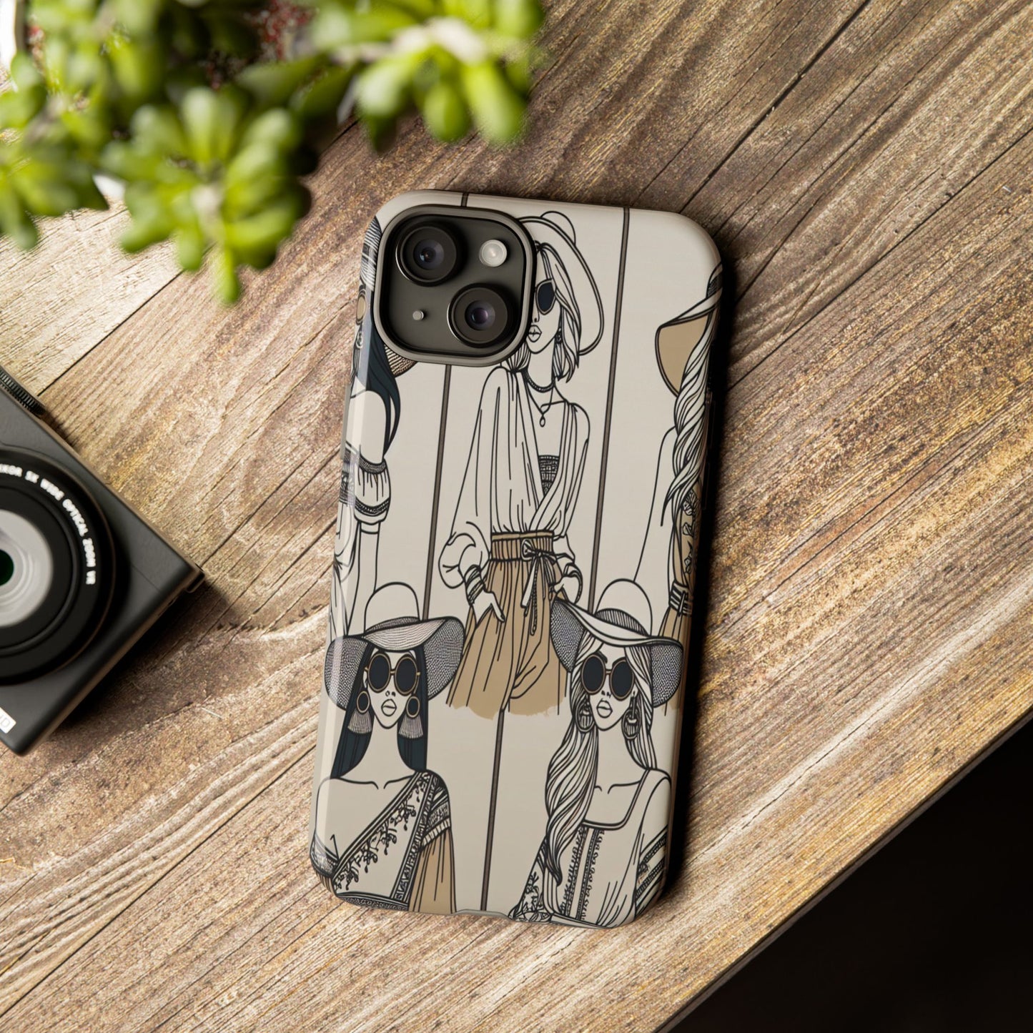 Chic Bohemian Fashion Styles - Phone Case