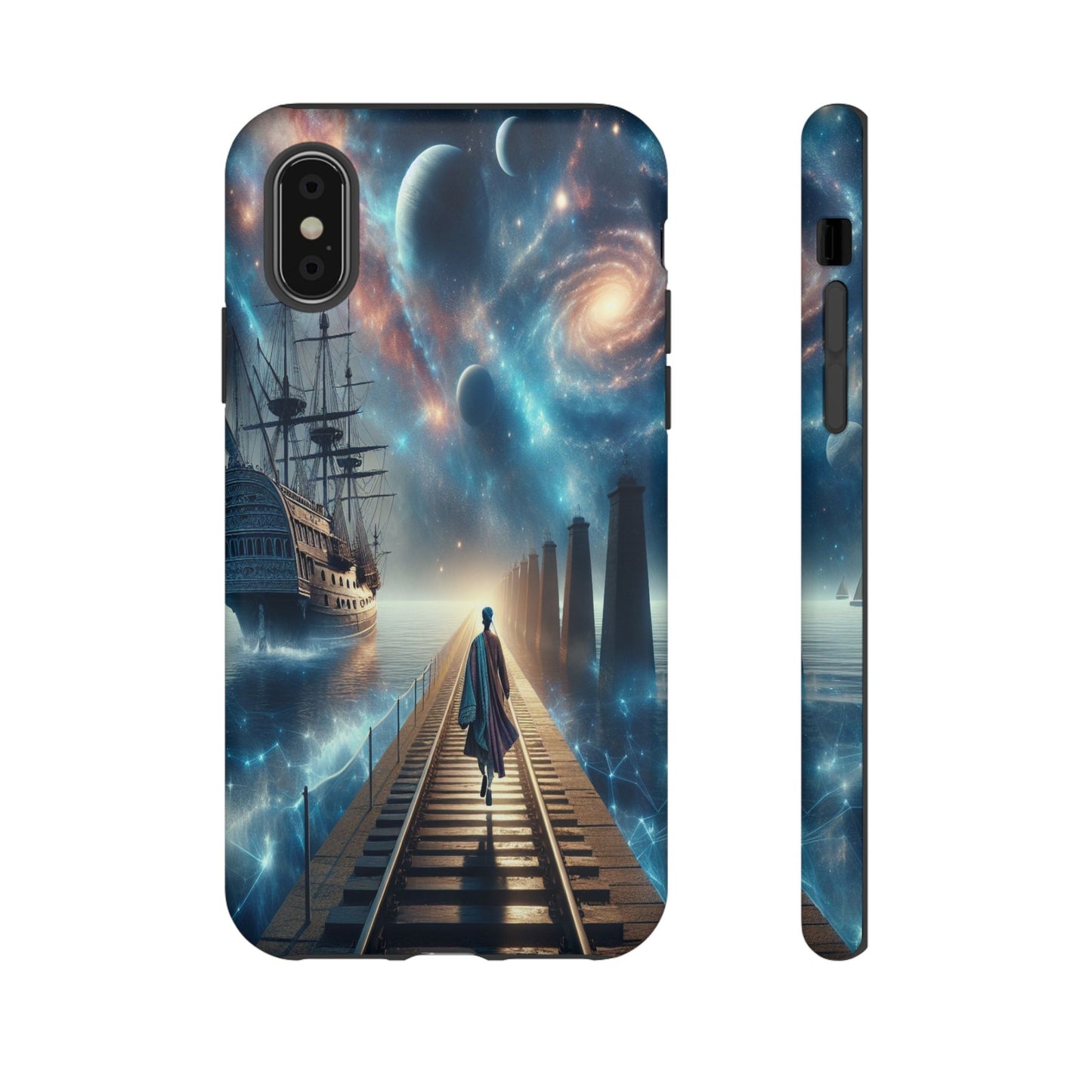 Protective Journey Through the Stars Iphone Case Compatible With Iphone 16 15 14 - Phone Cover