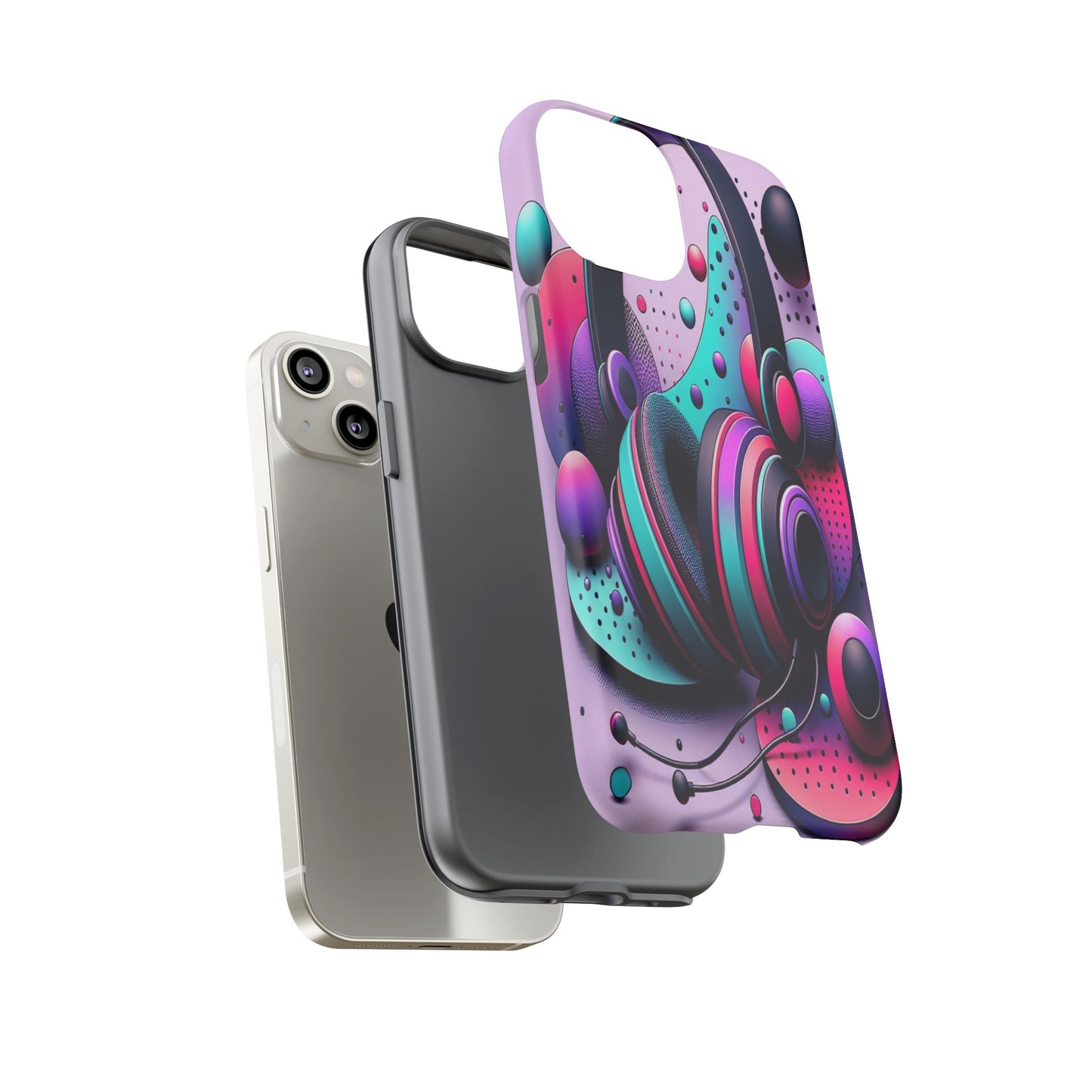 Rhythmic Echoes - Phone Case