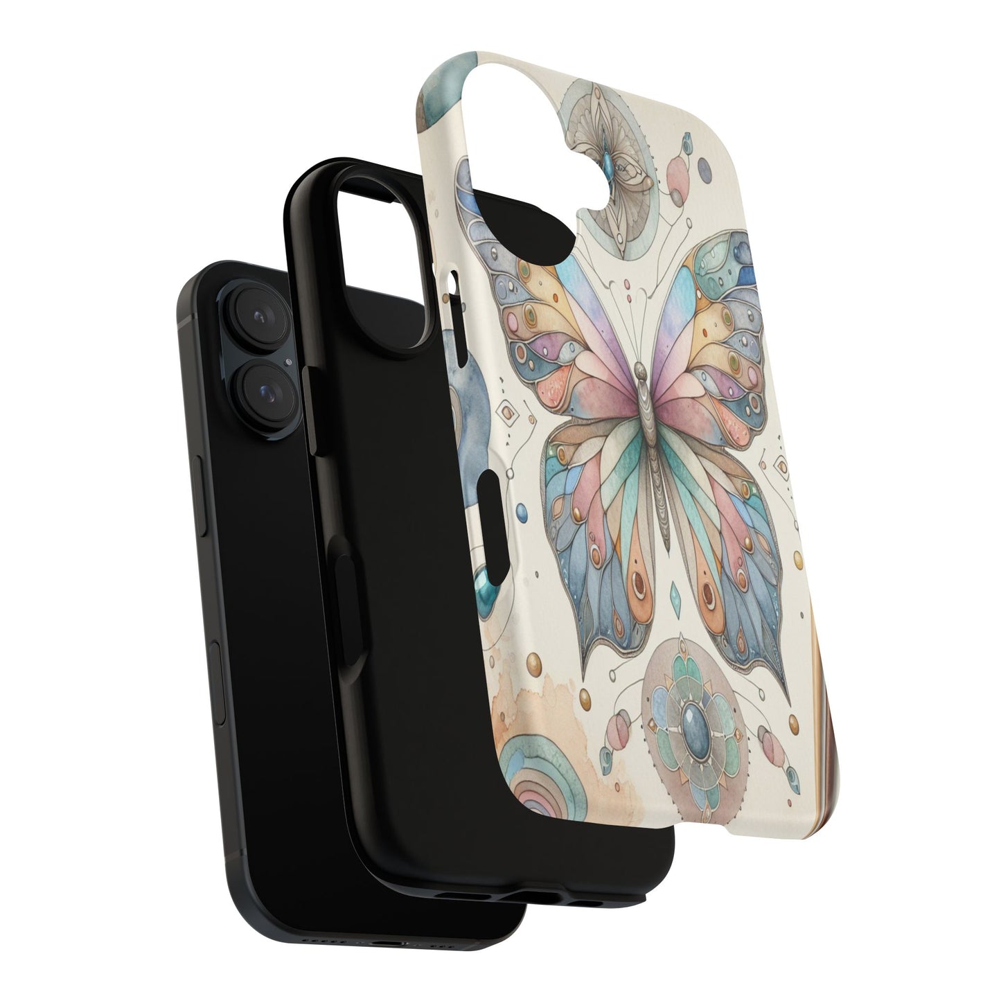 Kaleidoscope Wings - Phone Case