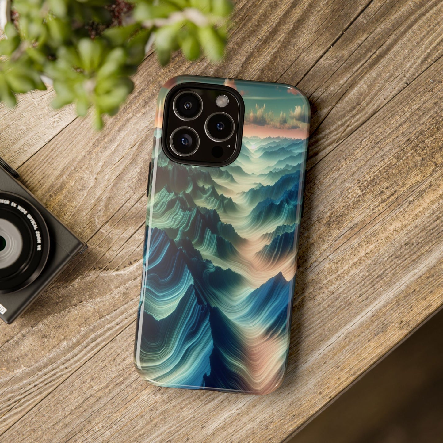 Ethereal Landscapes of Tranquility - Phone Case